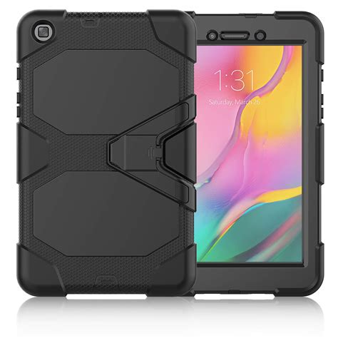 sdtek rugged case  samsung galaxy tab      cover stand built  screen