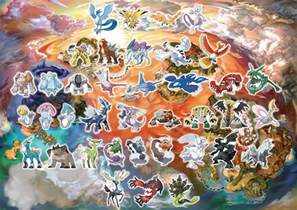 Pokemon Ultra Sun And Moon More Legendaries Team Rainbow