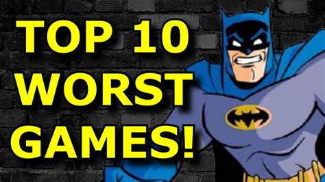 top  worst games ive  played youtube