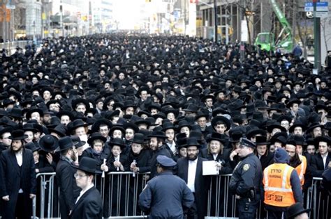 Thousands Of Orthodox Jews Protest Israeli Draft Ny