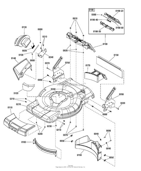 snapper    gt  push mower parts diagram  deck assembly push