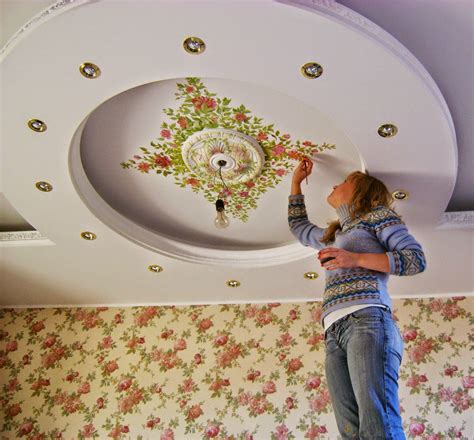 How To Decorate The Ceiling With Own Hands Video Somewhatcraftywedding