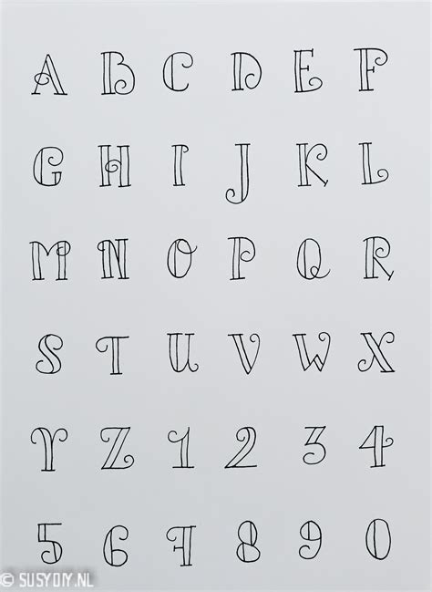 cursiva tipos de letras bonitas  carteles heartfeltblurbs