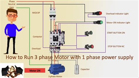 single phase  wiring diagram