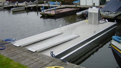 pontoon  meter aluminiumjon aluminium work pontoon