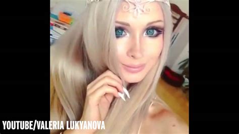 human barbie doll valeria lukyanova shares pictures of extreme figure