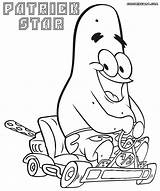Patrick Coloring Star Pages Print sketch template