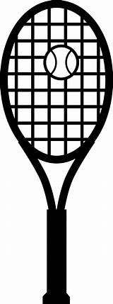Tennis Racket Ball Coloring Clipart Clipartbest Line Book sketch template