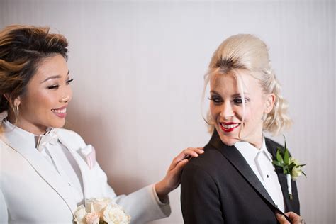 how to rock a women s tuxedo at your wedding