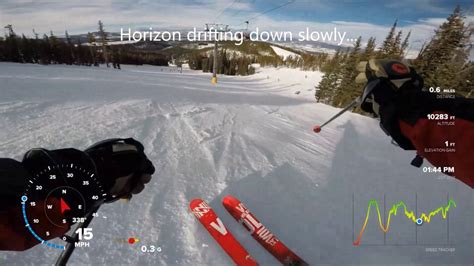 gopro karma grip stabilization failure bouncing  horizon tilt  downhill skiing youtube