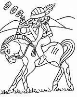 Coloring Pages Indian Kleurplaat Indiaan Kleurplaten Native Printable Para Indianen Americans Book Sheets West Wild Animations American Cowboys Cowboy Quiet sketch template