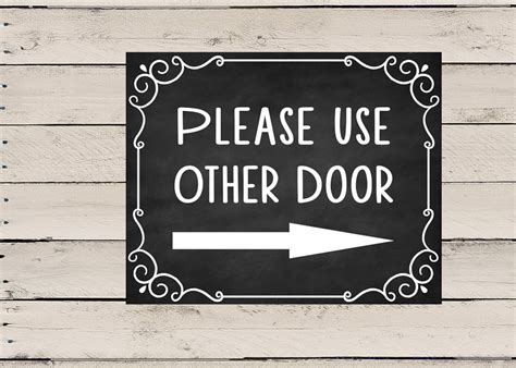 door   front door front door sign etsy