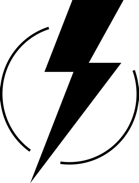lightning bolt logo clipart
