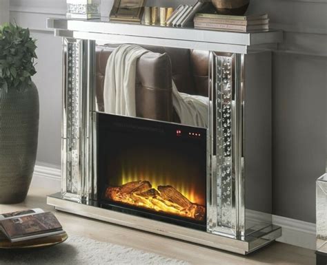 beauty   mirrored fireplace  beautiful design ideas