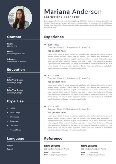cv template latest  resume template sample resume templates
