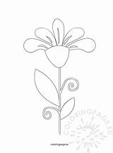 Flower Petal sketch template