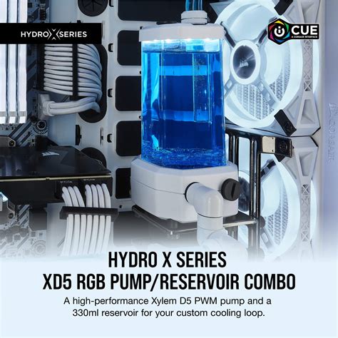 buy corsair hydro  series xd rgb pumpreservoir combo  pwm pump ml reservoir ten