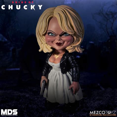 mezco designer series bride of chucky tiffany mezco toyz