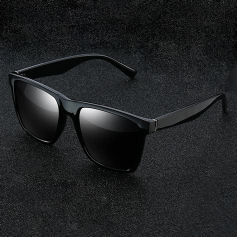 2019 polarization sunglasses men square driving cool men sun glasses