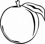 Obst Ausmalbild Frucht sketch template