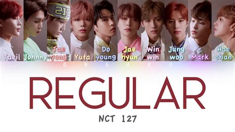 Nct 127 엔시티 127 Regular Korean Version Color Coded Han Rom Eng