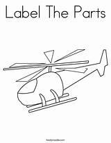Parts Label Coloring Helicopter Favorites Login Add Twistynoodle sketch template