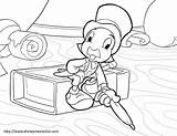 Cricket Coloring Pages Jiminy Wireless Color Getcolorings Getdrawings sketch template