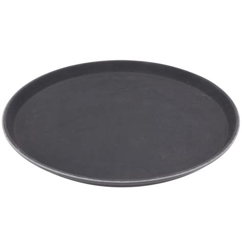 black  skid serving tray