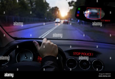 police car chase stock  police car chase stock images alamy