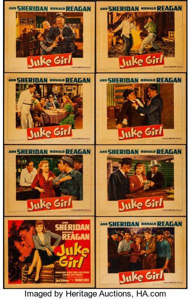 Movie Posters Bad Girl Juke Girl Warner Brothers 1942 Fine Very