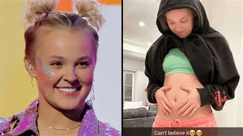 Jojo Siwa Called Out For Pretending To Be Pregnant In Multiple Snapchat