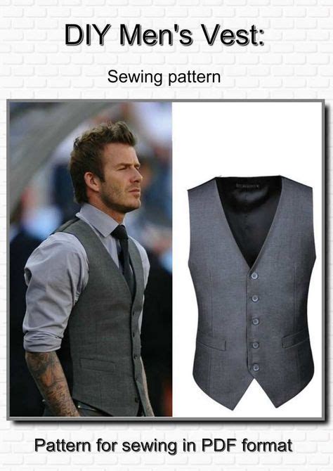 mens vest pattern  sewing   mens vest pattern mens vest