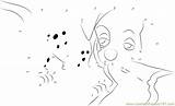 Dalmatian Dots Disney Connect Dot Worksheet Kids sketch template
