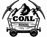 Coal Miner Miners Tool Vectorified sketch template