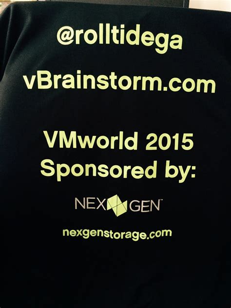 vmworld  sponsor nexgen storage vbrainstormcom