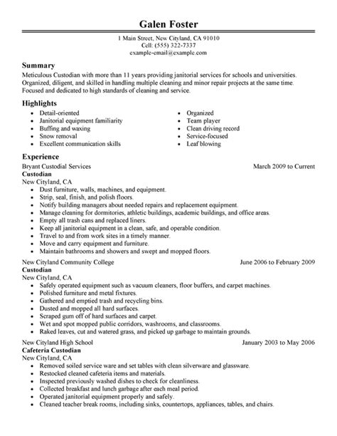 cleaning professional cover letter examples livecareer
