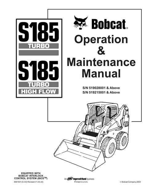 bobcat  turbo  turbo high flow operation maintenance manual  heydownloads issuu