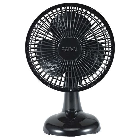 fenici 15cm desk fan black frt15b big w