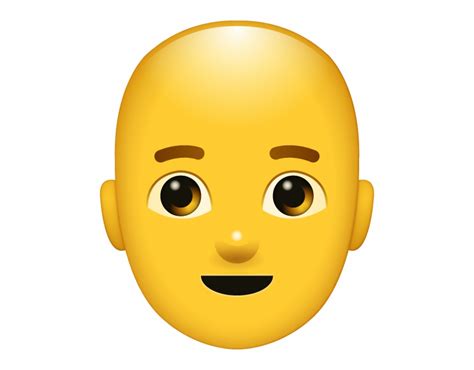 bald man emoji  worried face emoji png clip art library