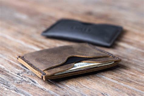 minimalist leather wallet  joojoobs gadget flow