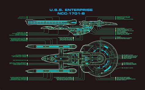 enterprise star trek uss discovery blueprints