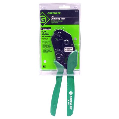 greenlee  crimping tool   awg
