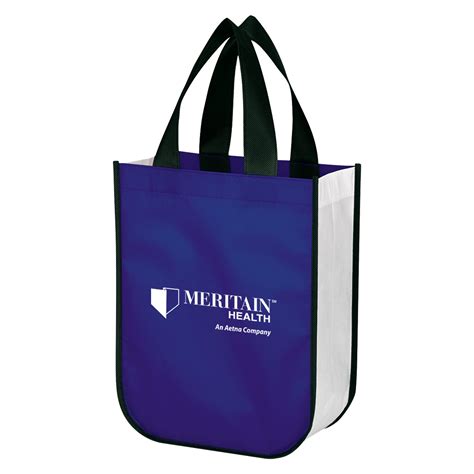 custom logo tote reusable shopping bag  national