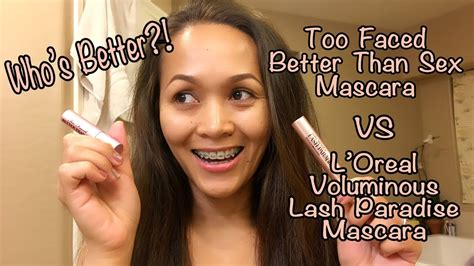 Battle Of The 2 Most Intriguing Mascaras Better Than Sex Vs Lash