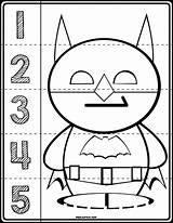 Puzzles Counting Superheroes Skills Teacherspayteachers sketch template
