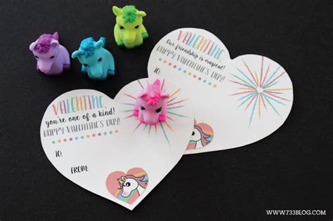 magical unicorn valentines random acts  crafts