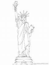 Liberty Pages Coloring Statue Print Kids Getdrawings Getcolorings sketch template