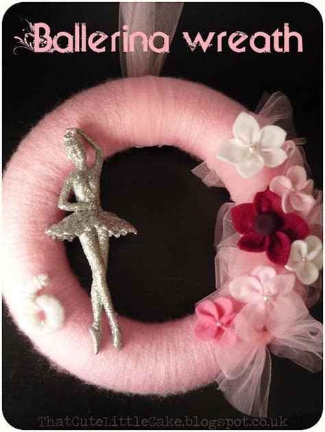 Ballerina Yarn Wreath Really Pretty Idea But Use A Bird Owl Theme