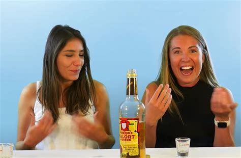 people from all around the world taste test the worst tasting liquor on