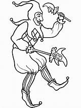 Jester Medieval Disegno Bouffon Colorat Clown Zirkus Regi Medievali Colorare Circo Mestieri Ninos Personnages Coloriage Ausmalbilder Castillo Medievales Bufón Fantasie sketch template